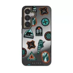 Basecamp - Samsung Galaxy S25 Plus Case, Elite Mirror Dark (Magnetic) / Gold