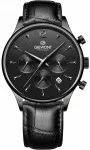 &bdquo;Giewont&ldquo; meeste kronograaf safiirklaasiga, must, mudel GW6310-A1