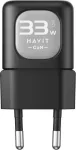 &bdquo;Havit&ldquo; laadija UC20 EU USB-C+USB-C+USB-A (must)