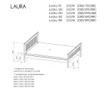Voodi &bdquo;LAURA&ldquo; &ndash; korpuse v&auml;rv: m&auml;nd antratsiiditooniga