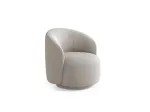 Swivel Armchair, "Savona", 1 Seat, 69x72.5x70.5 Made in Europe