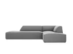 Velvet Modular Right Corner Sofa, "Siena", 4 Seats, 273x180x69 Made in Europe