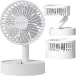 &bdquo;Mozos&ldquo; juhtmeta ventilaator akuga F32, valge