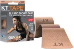 KT Tape GENTLE kinesioloogiline teip tundlikule nahale, l&otilde;igatud, nahav&auml;rvi, puuvillane