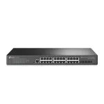 TP-Link JetStream TL-SG3428X v&otilde;rgukommutaator, hallatav L2+/L3 Gigabit Ethernet (10/100/1000), 1U, must
