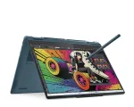 Lenovo- Yoga 7 2-in-1 14AKP10 AMD | Tidal Teal | 14 " | OLED | Touchscreen | WUXGA | 1920 x 1200 pixels | Glossy | AMD Ryzen AI 5 | 340 | 16 GB | Soldered LPDDR5 | Solid-state drive capacity 512 GB | AMD Radeon 840M Graphics | Windows 11 Home | 802.1 ...