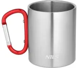Nils Extreme NC17110 KEMPINGUKRUUS KARABIINIGA 330 ML ROOSTEVABAST TERASEST PUNANE NILS CAMP