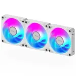 AORUS EZ CHAIN ICE 120mm Case Fan White 3pcs GP-ECFAN1203 ICE