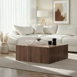 Kohvilaud, Hanah Home, Venezia p&auml;hklipuu, 90 x 35 x 90
