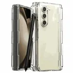 Clear Case with S Pen Holder for Galaxy Fold 5 Transparent
