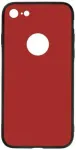 "Glass DUO Back Case iPhone 8" Red