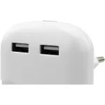 Ansmann NL15AC + 2USB, night light (white)