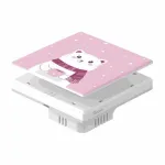 Cover cap for T5 SONOFF Cartoon 1C Pink
