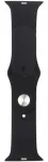 Sport Red Logo Apple Watch 44/45/46/49mm Black