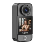 Action-kaamera &ndash; SJCAM C400 Pocket 4K 30 kaadrit sekundis, 6-teljeline g&uuml;roskoop, 1,3 tolli, must