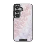 Mermaid Crown - Sea Shell Samsung Galaxy S25 Case, Elite Dark (Magnetic) / Silver