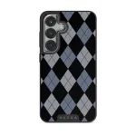 Trouble - Samsung Galaxy S25 Plus Case, Elite Dark (Magnetic) / Silver