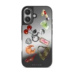 It Girl - iPhone 16 Case, Elite Mirror Dark (MagSafe) / Silver