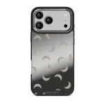 Moonstone - iPhone 17 Pro Max Case, Elite Mirror Dark (MagSafe) / Silver
