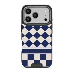 Check & Mate - iPhone 17 Pro Case, Elite Dark (MagSafe) / Silver