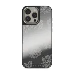 Bandida - iPhone 16 Pro Max Case, Elite Mirror Dark (MagSafe) / Silver