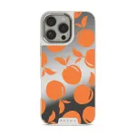 Peach Fuzz - iPhone 16 Pro Max Case, Elite Mirror Light (MagSafe) / Silver