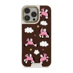 Cloud Hopping - iPhone 16 Pro Max Case, Elite Light (MagSafe) / Gold