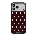 Berry Bliss - iPhone 17 Pro Max Case, Elite Dark (MagSafe) / Silver
