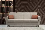 3-kohaline diivanvoodi Hanah Home Zaden, beež, 207 x 86 x 77
