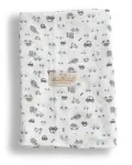 Blanket / Swaddling blanket - TB0470 /02 - MUSLIN  - size 80x120 - CARS