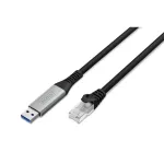 "DIGITUS USB 3.2-RJ45 Ethernet kaabel, 1 Gbit/s, 15 m"