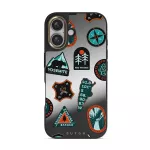 Basecamp - iPhone 16 Case, Elite Mirror Dark (MagSafe) / Gold