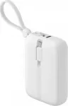 &bdquo;Havit&ldquo; PB5215 v&auml;lisakku, 10 000 mAh, valge