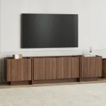 TV-alus, Hanah Home, Milano p&auml;hklipuu, 180 x 46 x 35