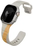 Stride De Rubber Apple Watch 44/45/46/49mm Beige