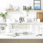 BW14044EU7 Boston Bread Bin, Ice White