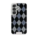 Trouble - Samsung Galaxy S25 Case, Elite Light (Magnetic) / Silver