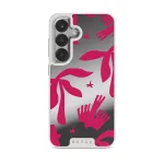 Siesta - Samsung Galaxy S25 Case, Elite Mirror Light (Magnetic) / Silver