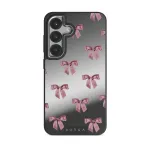 Ballerina - Samsung Galaxy S25 Case, Elite Mirror Dark (Magnetic) / Silver