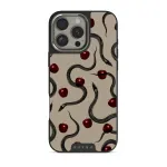 Sinful - iPhone 16 Pro Max Case, Elite Dark (MagSafe) / Silver