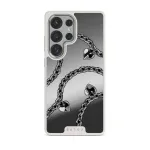Cold Heart - Samsung Galaxy S25 Ultra Case, Elite Mirror Light (Magnetic) / Silver