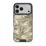 Happy Place - Palm iPhone 17 Pro Max Case, Elite Dark (MagSafe) / Silver