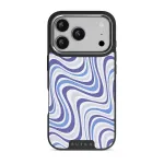 Stay Groovy - iPhone 17 Pro Case, Elite Dark (MagSafe) / Silver