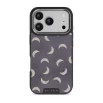 Moonstone - iPhone 17 Pro Case, Elite Dark (MagSafe) / Silver