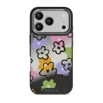 Good Vibes - iPhone 17 Pro Case, Elite Mirror Dark (MagSafe) / Silver