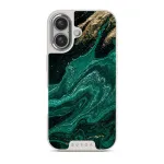Emerald Pool - Elegant iPhone 16 Case, Elite Light (MagSafe) / Silver