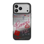 Library Card - iPhone 17 Pro Max Case, Elite Mirror Dark (MagSafe) / Silver