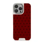 Red Velvet - iPhone 16 Pro Case, Elite Light (MagSafe) / Silver