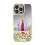 Sunrise - iPhone 16 Pro Case, Elite Mirror Light (MagSafe) / Gold