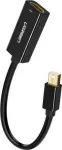 Ugreen AV-adapter / Mini DisplayPort&ndash;HDMI-kaabel MD112, 1080p, 20 cm (must)